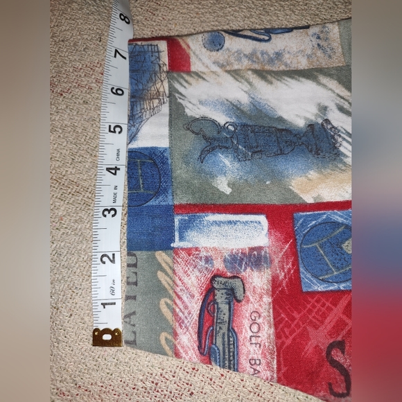 Players by Van Heusen XL Cotton Short Sleeve Shirt Eye-Catching Pattern - Picture 12 of 16